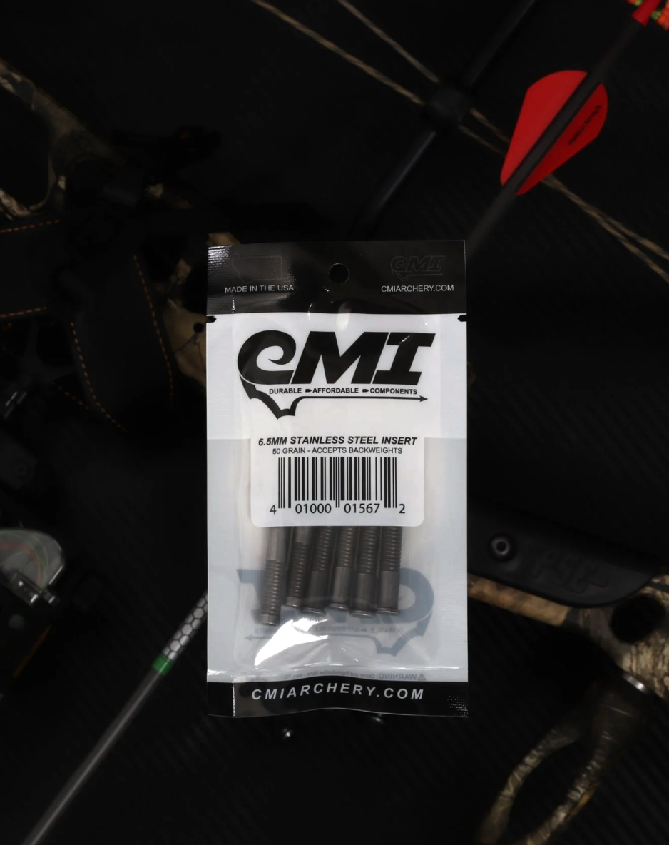 CMI Archery Stainless Steel Half-Out Insert