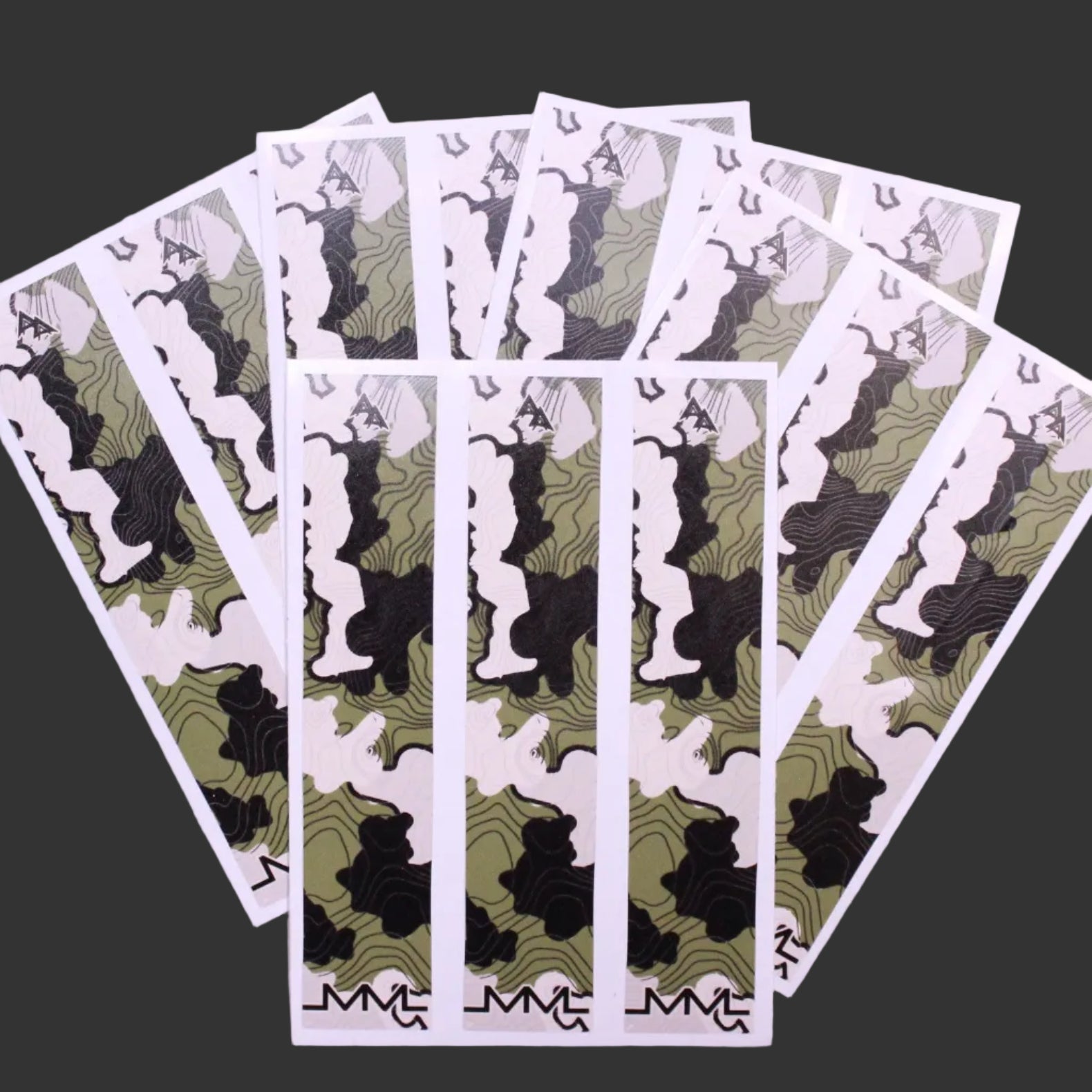 Custom APA Toxic Topo Camo Series