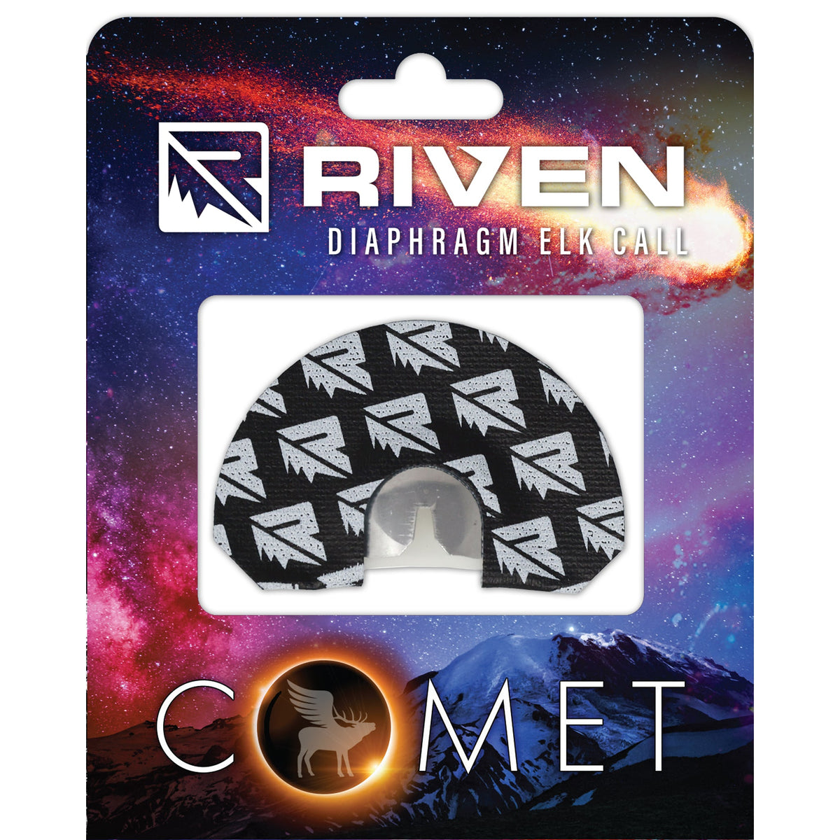 Riven Comet packaged mouth call