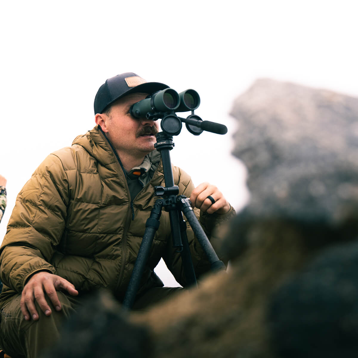 Tricer JC Carbon Tripod in use
