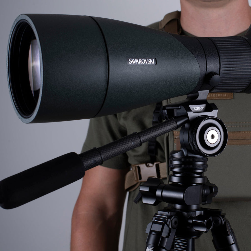 Tricer BP Pan Head with spotting scope