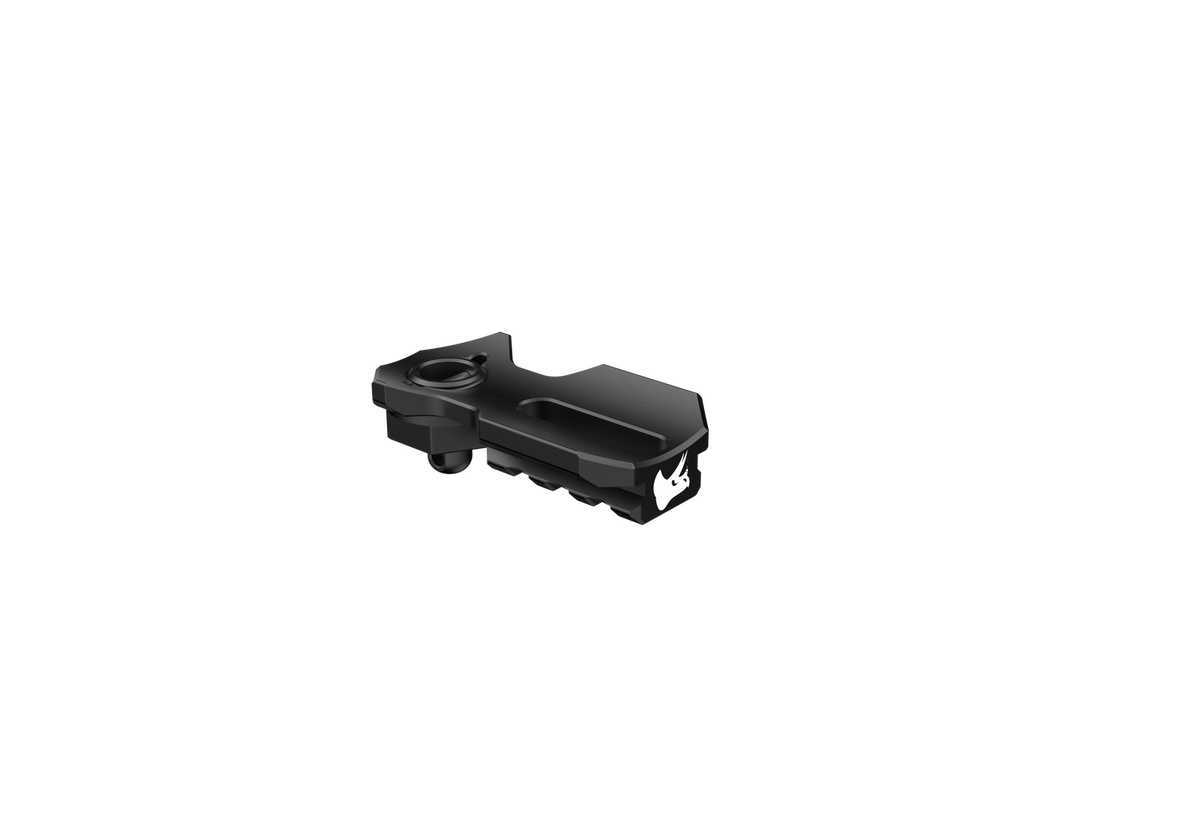 Tricer PA Swivel Stud Adapter mounting adapter angled view